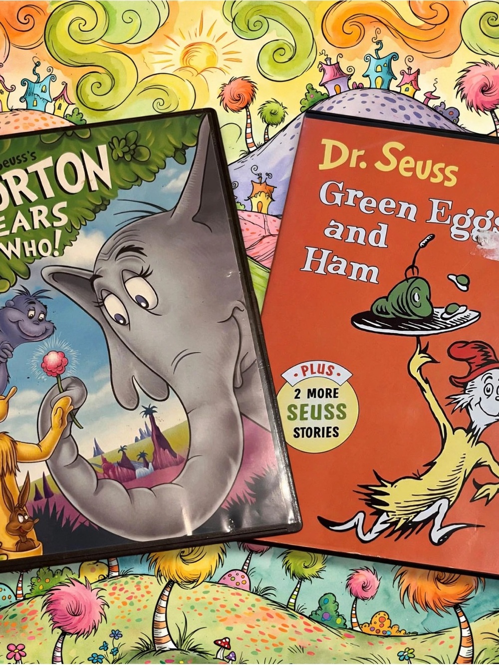 Dr. Seuss DVD Lot - Horton Hears a Who & Green Eggs and Ham